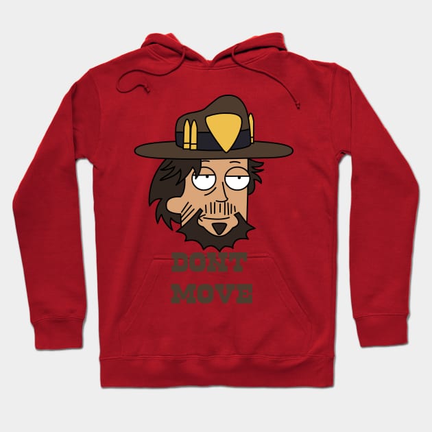 Mccree overwatch Hoodie by ahmedelsiddig